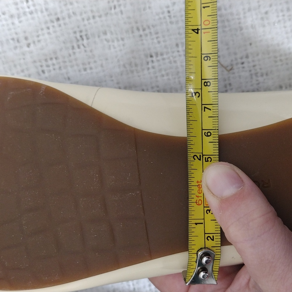 NWOT Rockport Ashika Scooped ballet flat size 10.5M  in beige - Picture 11 of 14